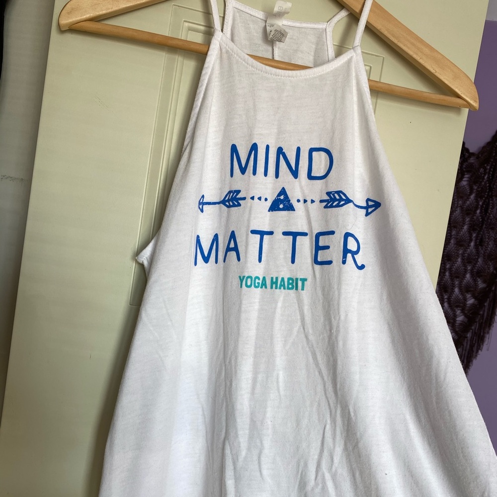 🧘🏼‍♀️ mind over matter yoga tank 🧘🏼‍♀️